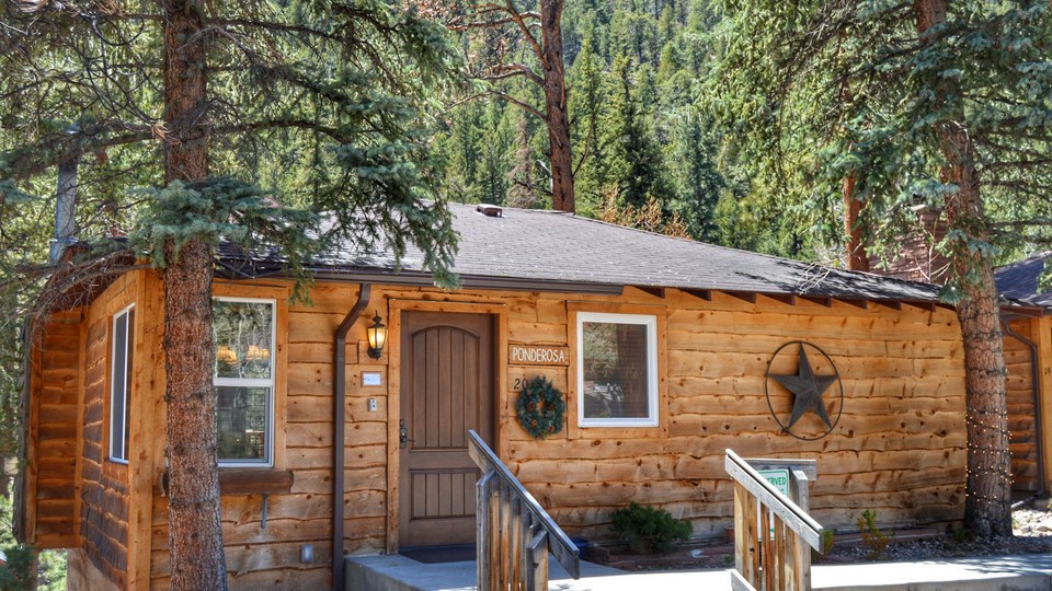 The spruce cone is an adorable modified chalet style log home. Mountain Lodge | The Inn on Fall River